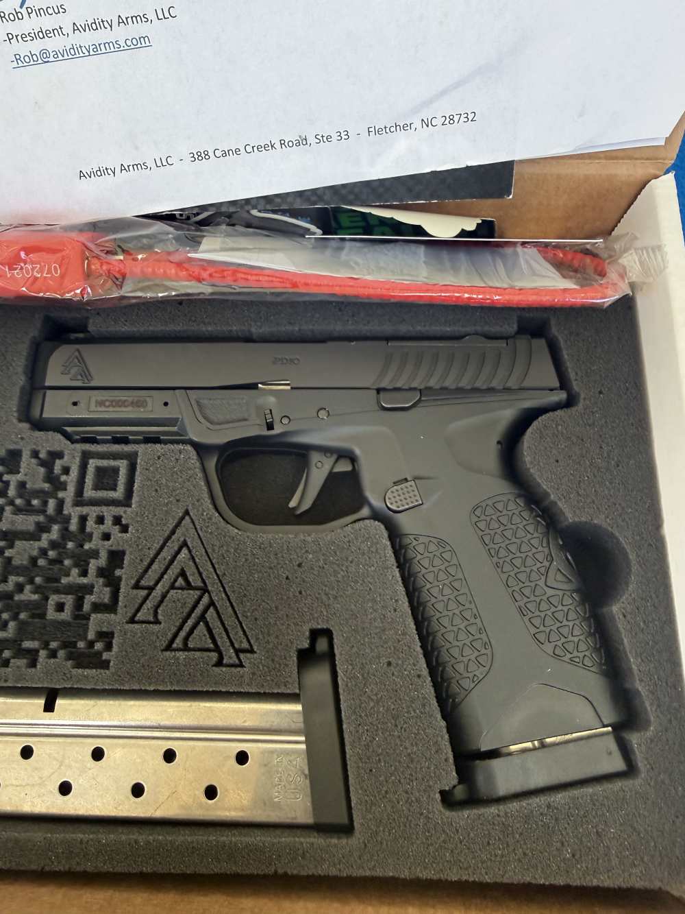 Avidity Arms PD-10 Optics Ready 9mm Pistol - NEW-img-1