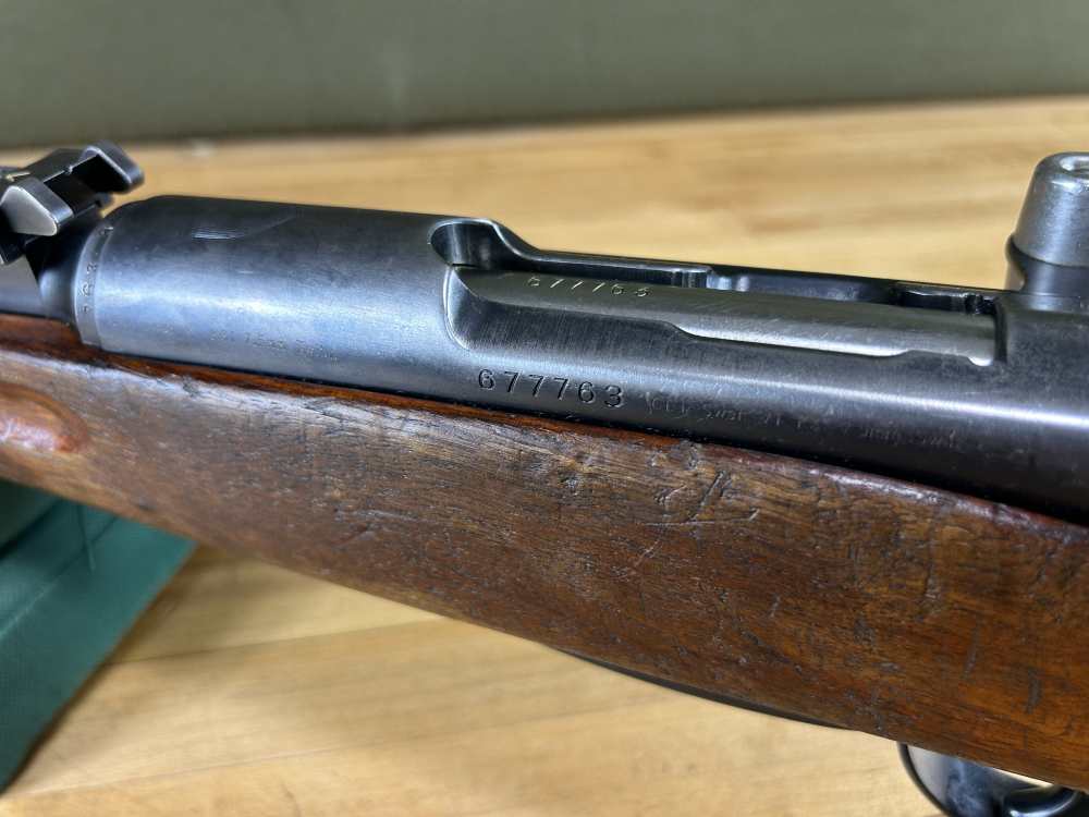 Swiss K31 Straight Pull Bolt Action Rifle 7.5x55 SWISS Waffenfabrik Bern -img-16