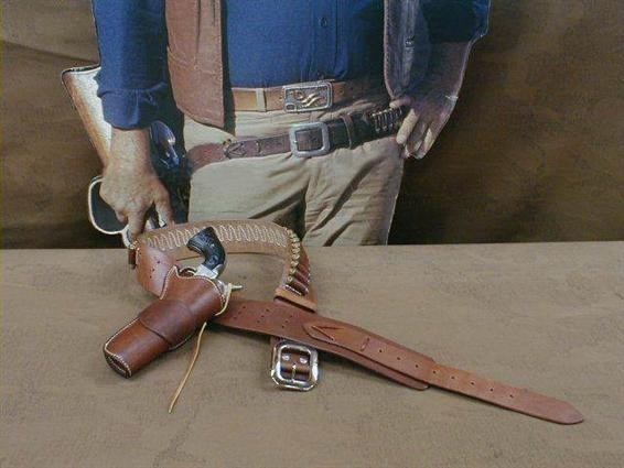 John Wayne"El Dorado"Holster&Gunbelt 38/357 Cal.-img-3