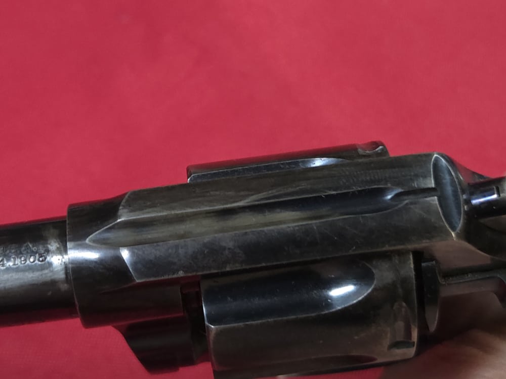 Colt New Police Positive 38 Revolver 1909 C&R Early Model-img-18