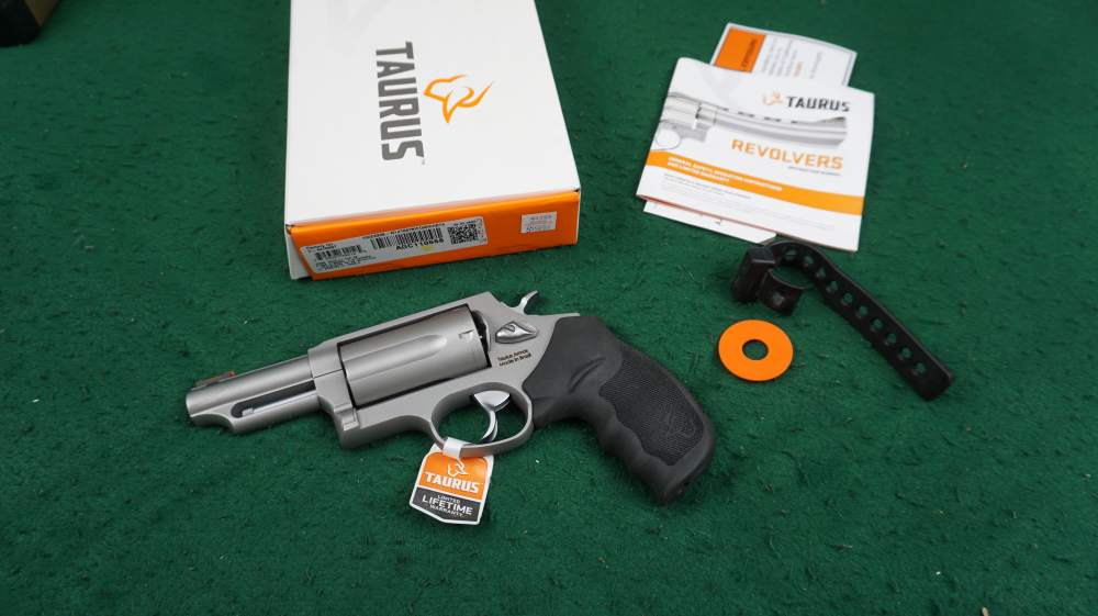 NOS Taurus Judge 45LC / 410ga 3" Matte Stainless No Reserve 1¢ Start-img-0