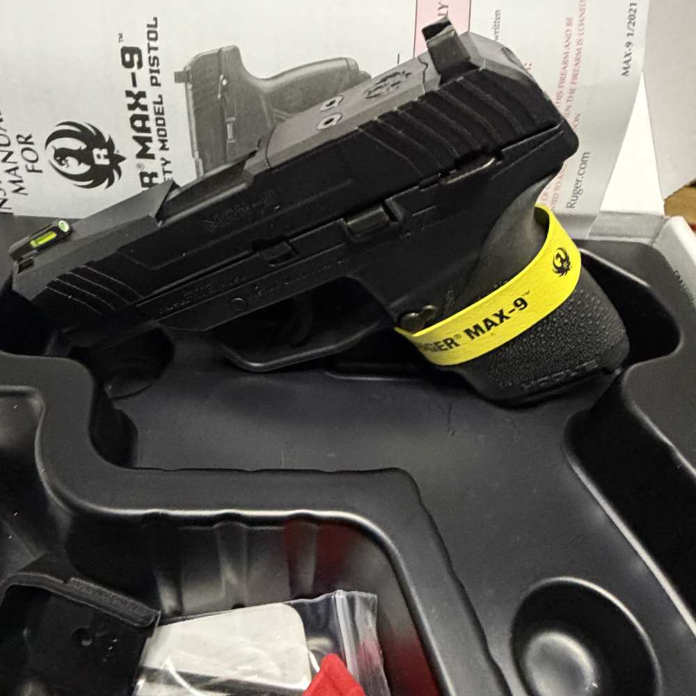 Ruger MAX 9 Hogue Grip Pistol and Carry Package *NEW*-img-1