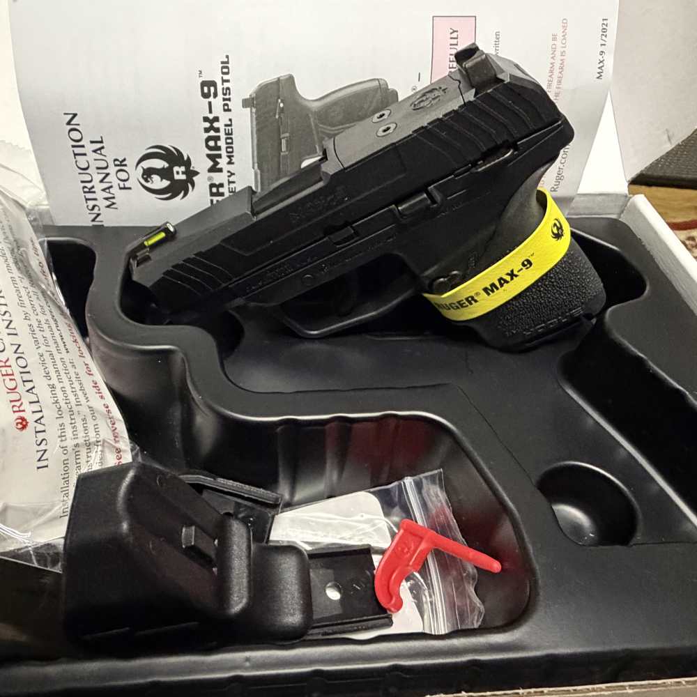 Ruger MAX 9 Hogue Grip Pistol and Carry Package *NEW*-img-3