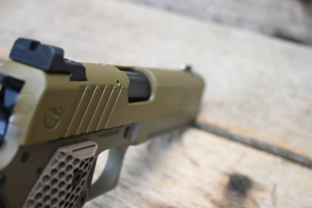 NIGHTHAWK CUSTOMS SANDHAWK SINGLE STACK 9MM WITH SIGHT UPGRADE-img-18