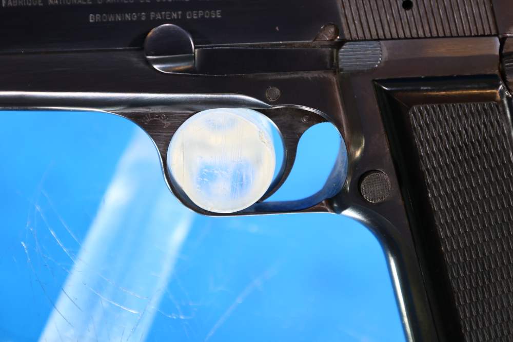 RARE DESIRABLE FN Browning Hi Power 9mm Slotted & Tangent | Numbers Match-img-9