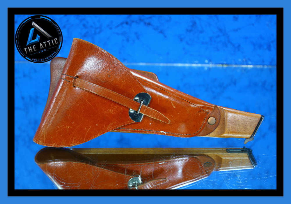 RARE DESIRABLE FN Browning Hi Power Holster Stock For Slotted Pistols-img-0