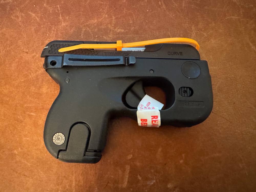 Taurus Curve .380 ACP Curved Polymer Frame Pistol - Blue/Black Pocket Gun-img-3