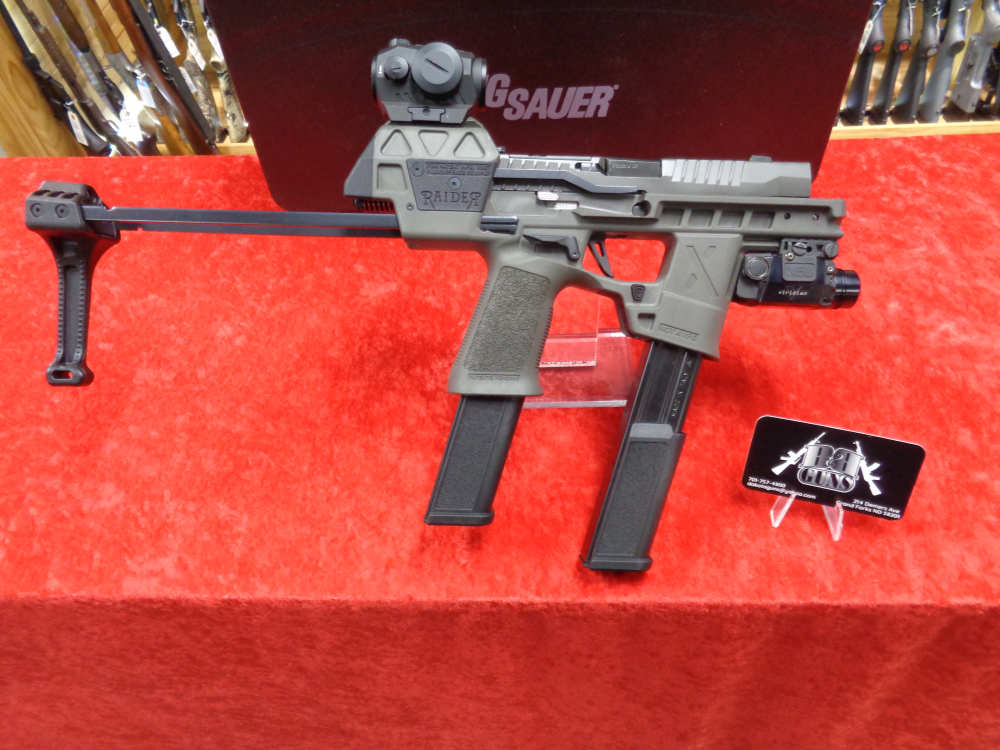 NEW Sig Sauer Legion 9mm P320 FLUX RAIDER Romeo Optic Laser PACKAGE I TRADE-img-1