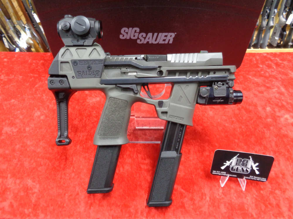 NEW Sig Sauer Legion 9mm P320 FLUX RAIDER Romeo Optic Laser PACKAGE I TRADE-img-7