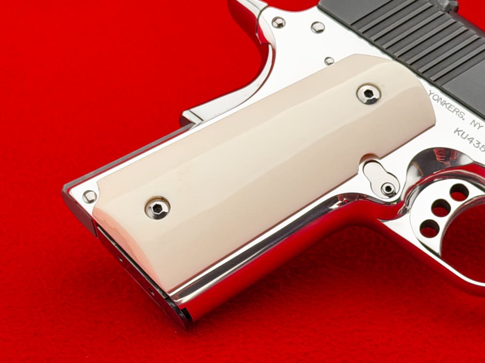 VIBRANT Kimber Ultra Carry II .45 ACP 3" Two-Tone High Polish Custom 1911 -img-12