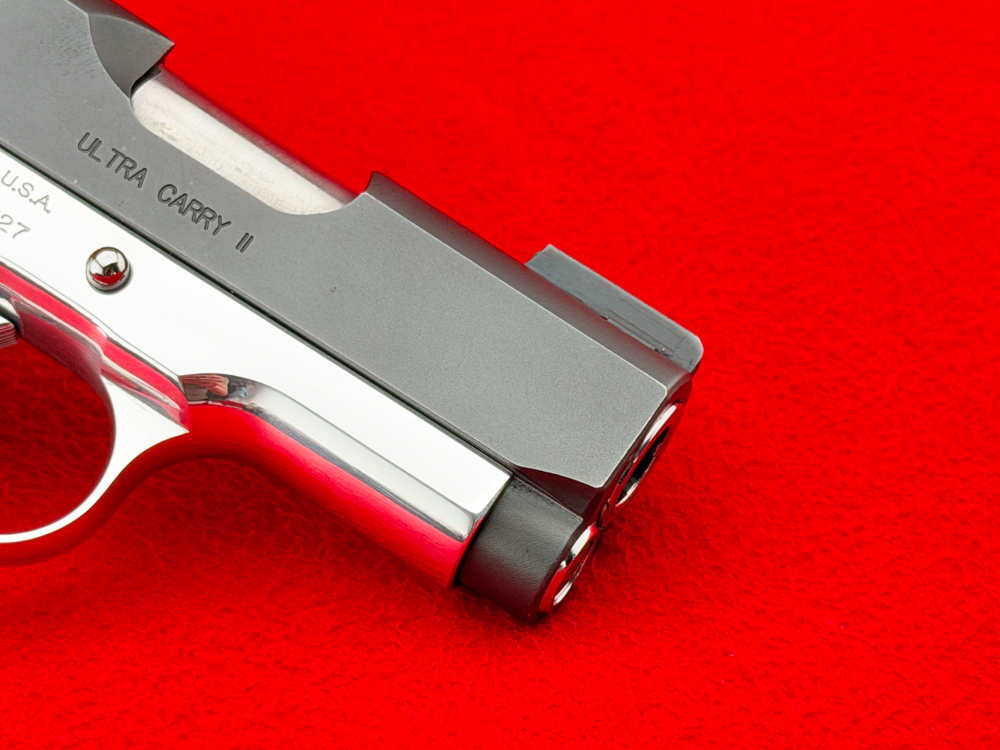 VIBRANT Kimber Ultra Carry II .45 ACP 3" Two-Tone High Polish Custom 1911 -img-9