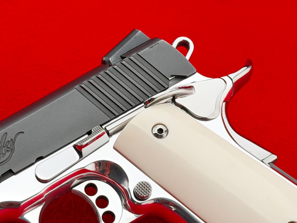 VIBRANT Kimber Ultra Carry II .45 ACP 3" Two-Tone High Polish Custom 1911 -img-6