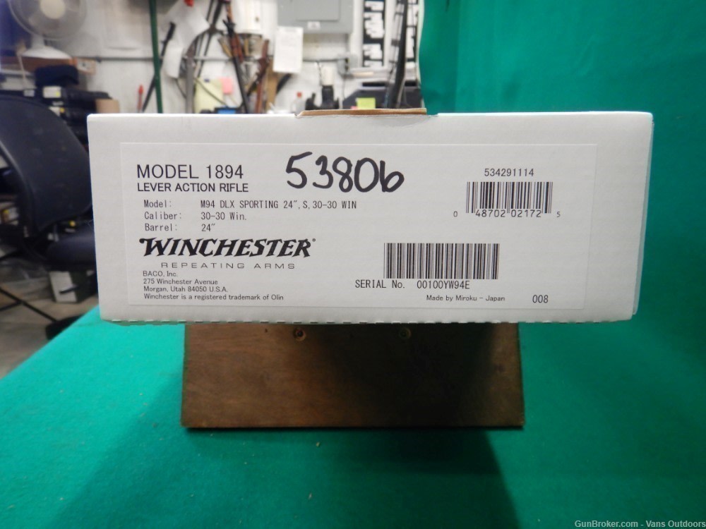 Winchester 1894 M94 Deluxe 30-30 Win Rifle New In Box-img-9