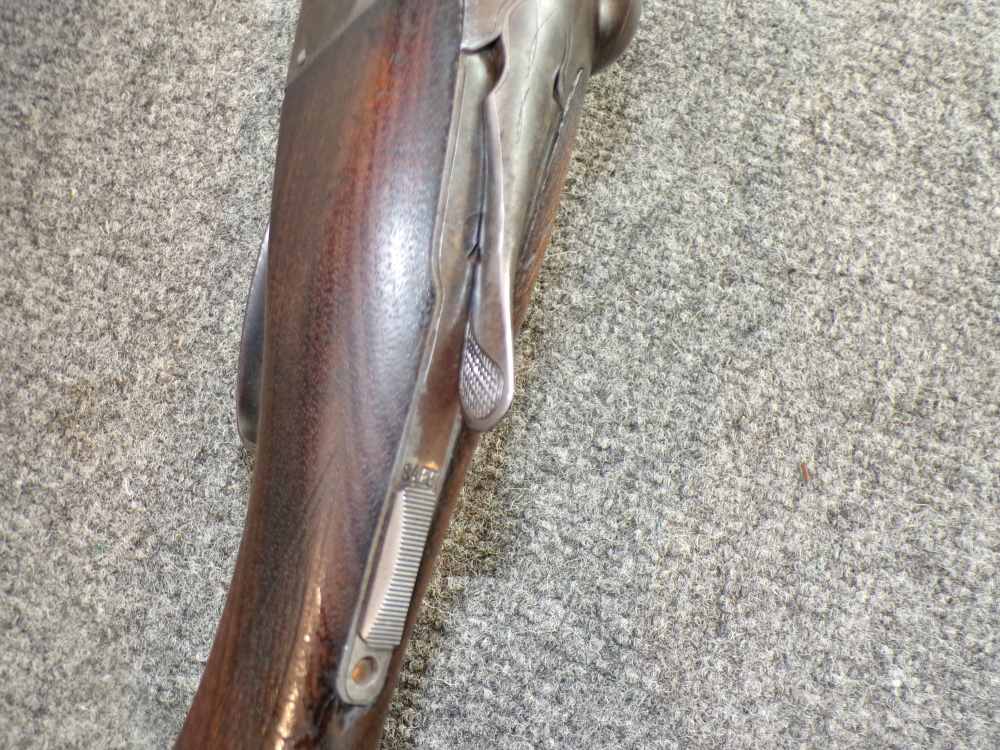 Vintage A.H. Fox Sterlingworth Phila PA 12 GA 30" Full SxS Solid Rib Nice!-img-8