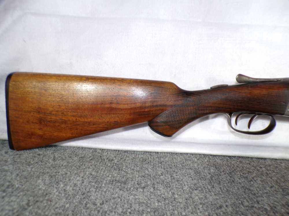 Vintage A.H. Fox Sterlingworth Phila PA 12 GA 30" Full SxS Solid Rib Nice!-img-14