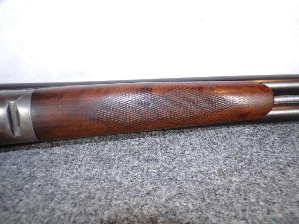Vintage A.H. Fox Sterlingworth Phila PA 12 GA 30" Full SxS Solid Rib Nice!-img-13