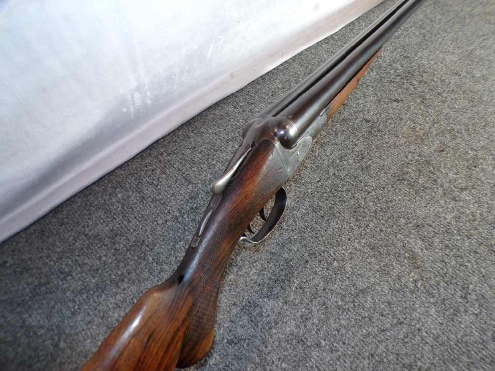 Vintage A.H. Fox Sterlingworth Phila PA 12 GA 30" Full SxS Solid Rib Nice!-img-18
