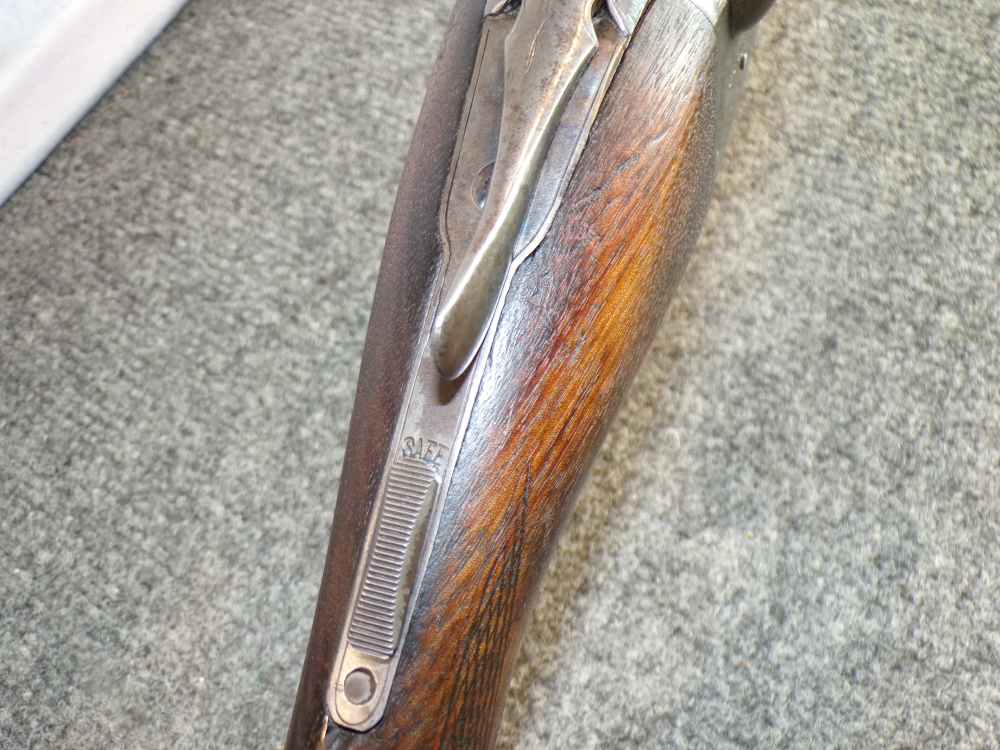 Vintage A.H. Fox Sterlingworth Phila PA 12 GA 30" Full SxS Solid Rib Nice!-img-9