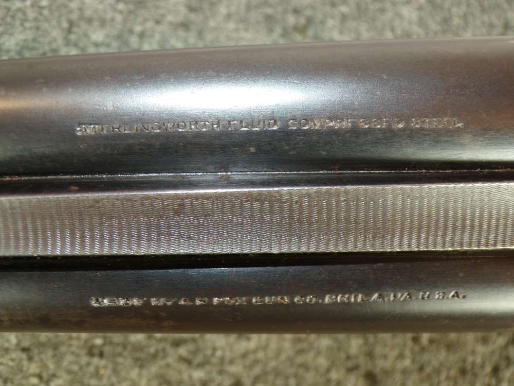 Vintage A.H. Fox Sterlingworth Phila PA 12 GA 30" Full SxS Solid Rib Nice!-img-4