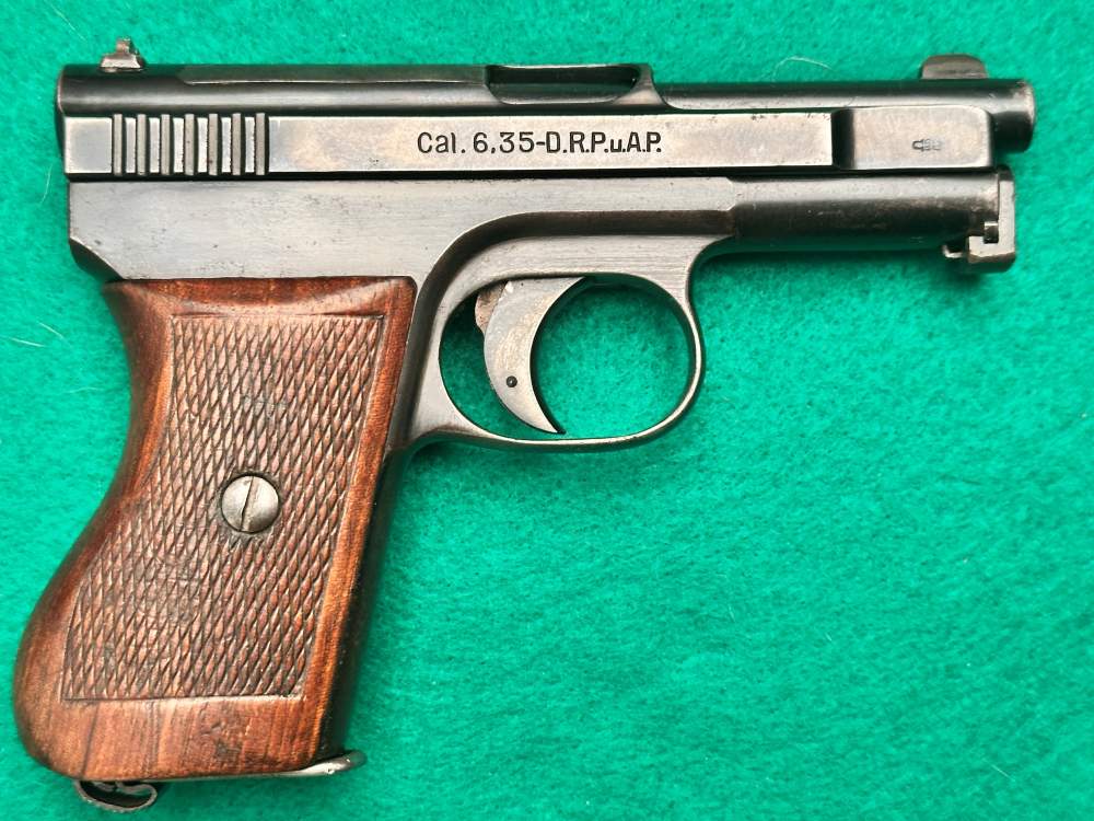 Mauser Model 1910 / 34 6.35 / .25ACP Made in 1936 A Very Scarce Variation-img-1