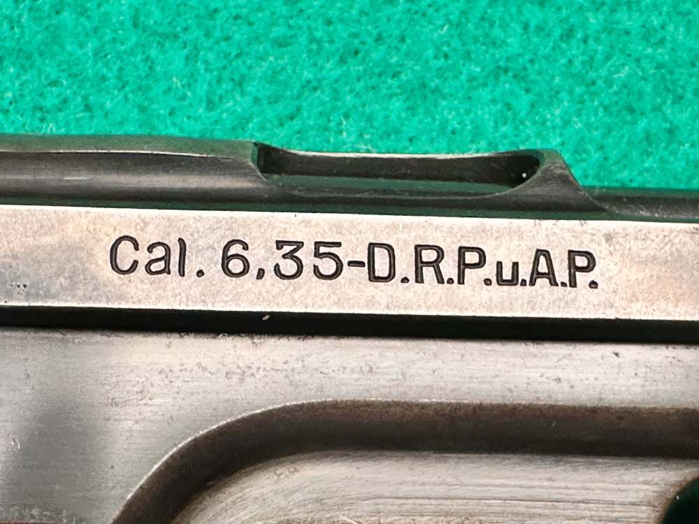 Mauser Model 1910 / 34 6.35 / .25ACP Made in 1936 A Very Scarce Variation-img-4