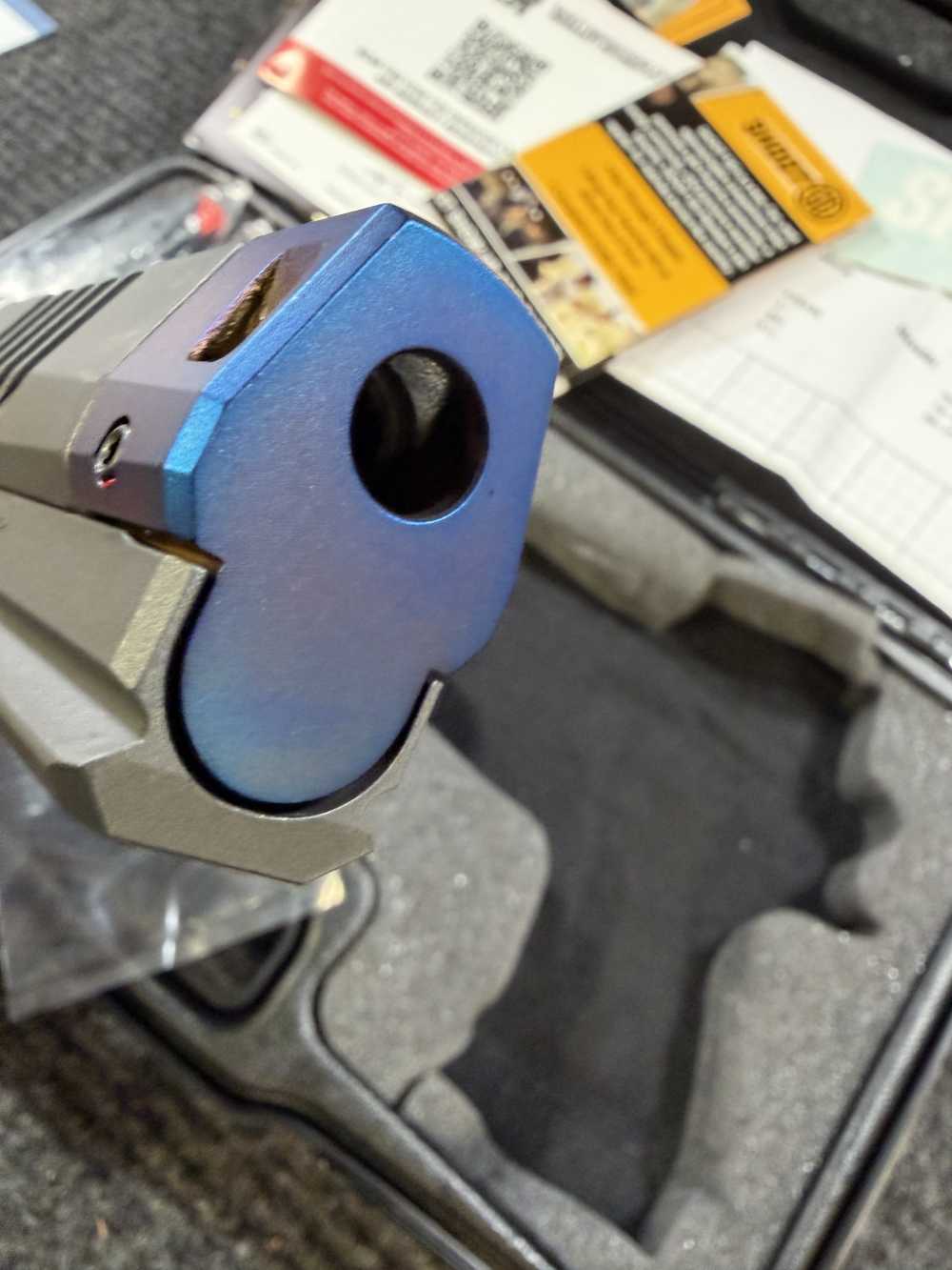 SIG SAUER P211 GTO Nightshift 9mm 21 + 1 4.4" Bull Barrel -img-9