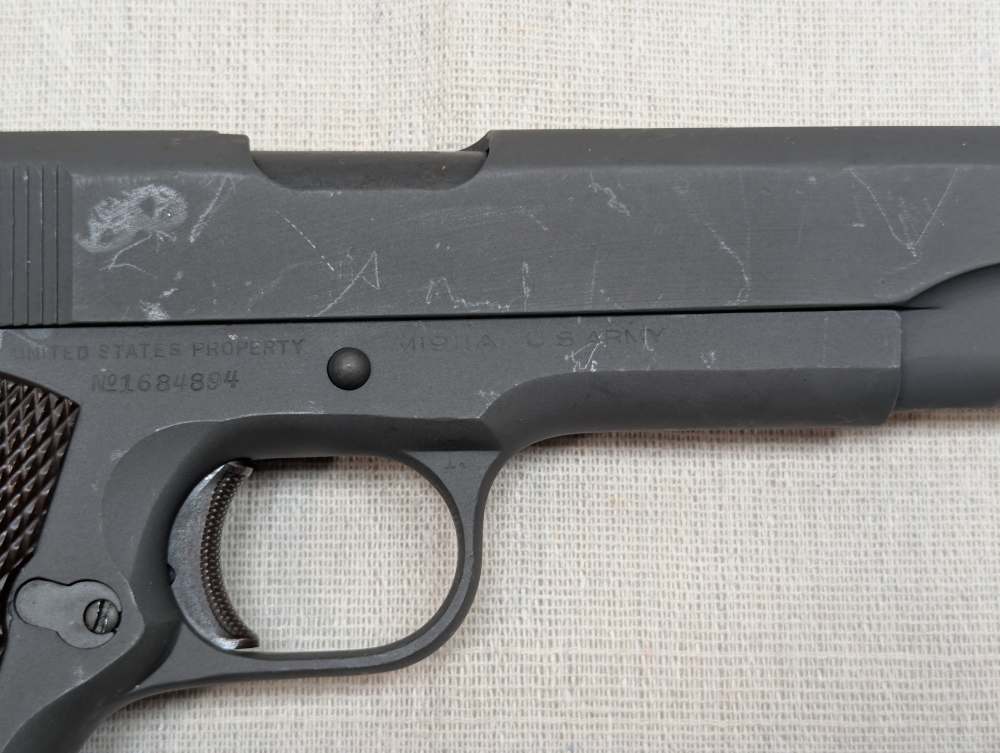 WWII Colt 1944 M1911A1 .45 ACP Remington Rand Slide C&R-img-3