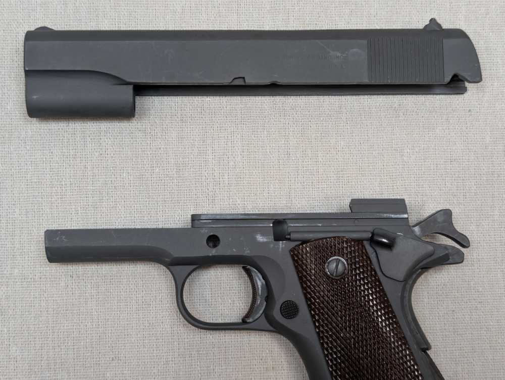 WWII Colt 1944 M1911A1 .45 ACP Remington Rand Slide C&R-img-12