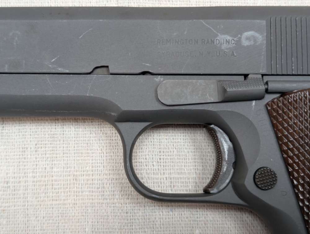 WWII Colt 1944 M1911A1 .45 ACP Remington Rand Slide C&R-img-7