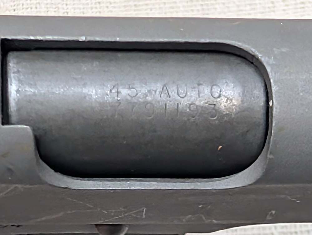 WWII Colt 1944 M1911A1 .45 ACP Remington Rand Slide C&R-img-22