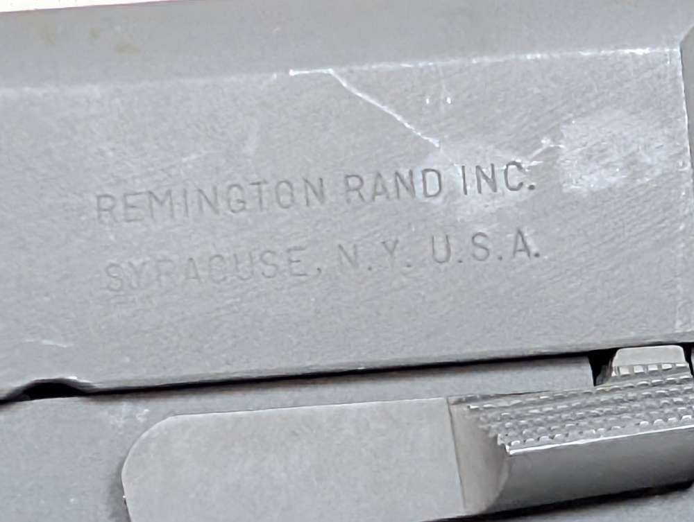 WWII Colt 1944 M1911A1 .45 ACP Remington Rand Slide C&R-img-13