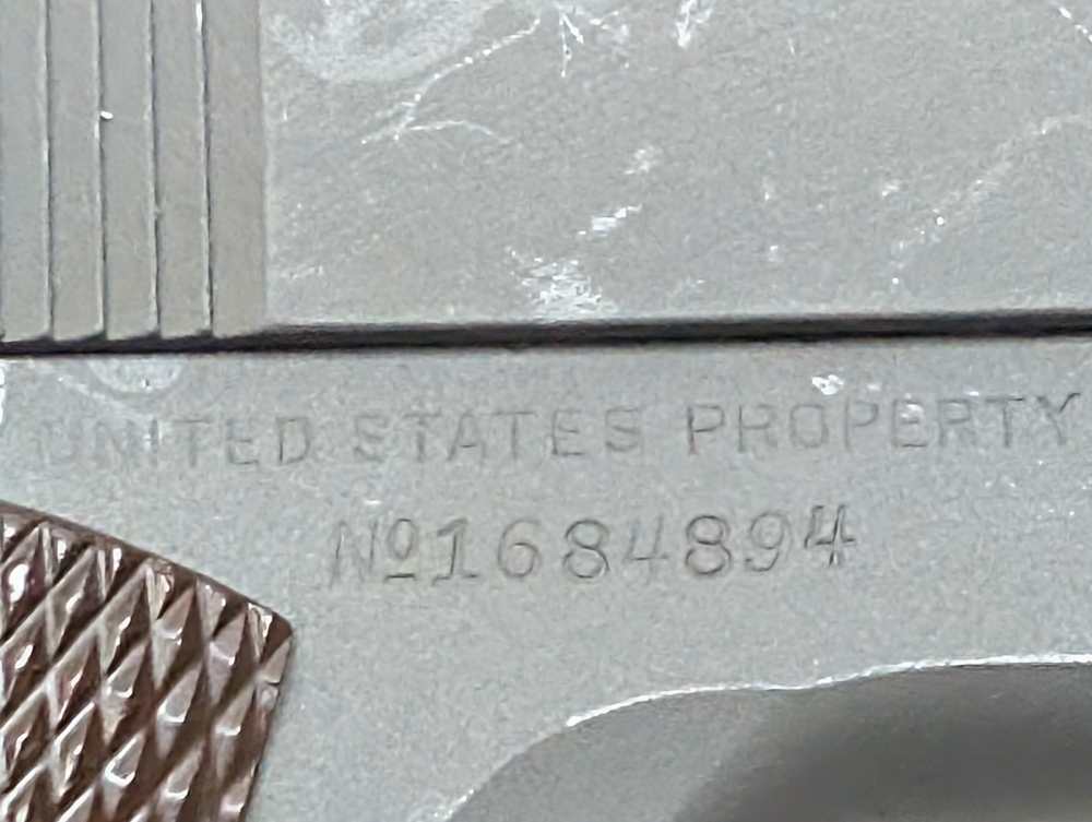 WWII Colt 1944 M1911A1 .45 ACP Remington Rand Slide C&R-img-20