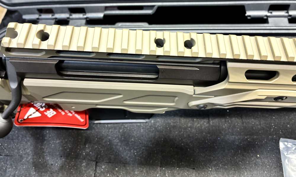 Tikka T3X CTR Cadex Lite Strike Chassis FDE (tan) 6.5 Creedmoor 24" - NEW-img-7