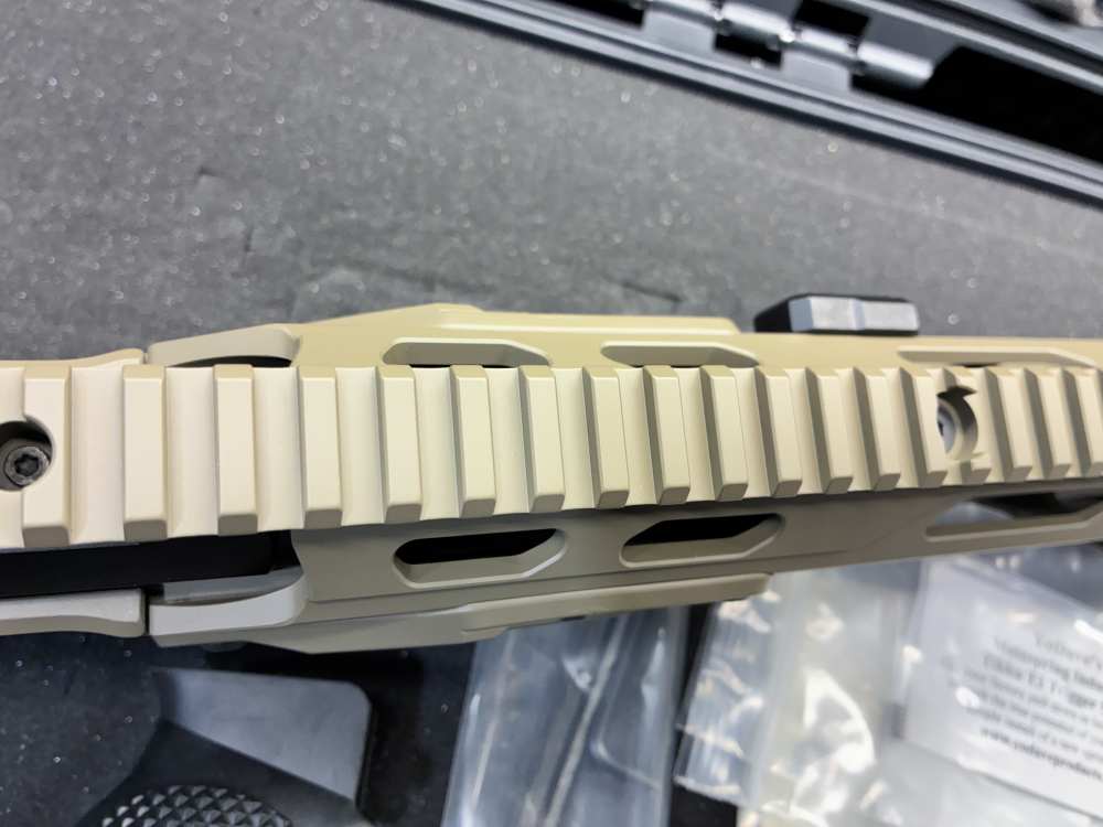Tikka T3X CTR Cadex Lite Strike Chassis FDE (tan) 6.5 Creedmoor 24" - NEW-img-29