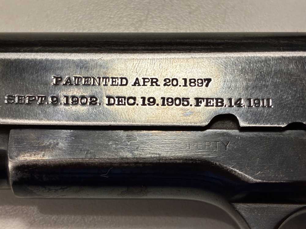 1918 Colt 1911 .45acp Semi-Auto Pistol-img-17