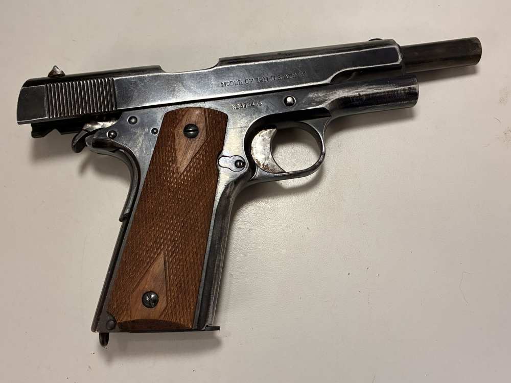 1918 Colt 1911 .45acp Semi-Auto Pistol-img-9