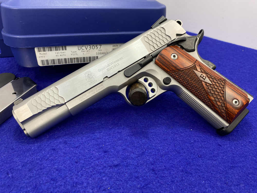 Smith Wesson SW1911 E-Series .45 ACP SS 5" *OUTSTANDING 1911 STYLE HANDGUN*-img-3