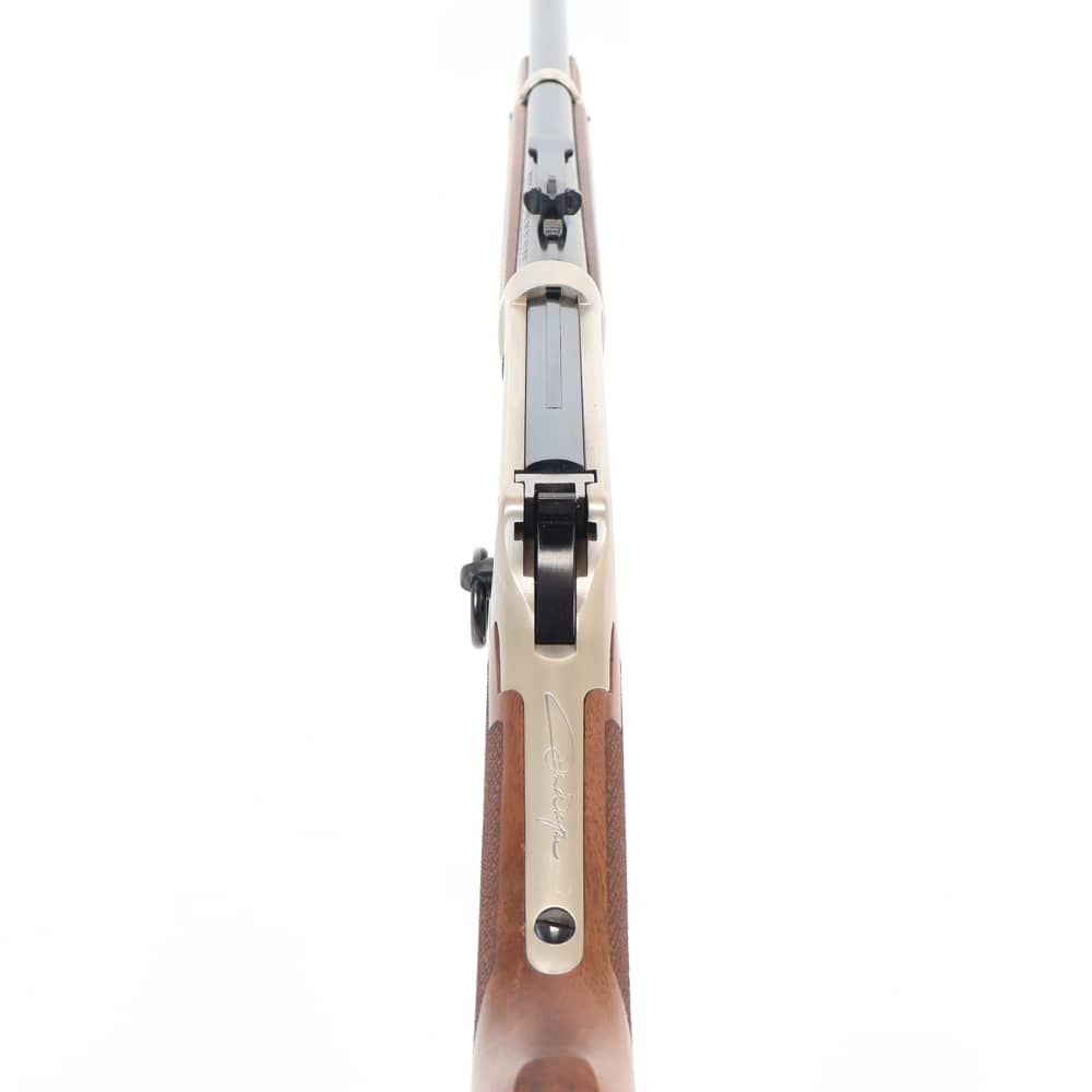 Winchester 94 John Wayne, 32-40 Win 18.5” Silver/Blued/Wood W/ Box & Ammo!-img-12