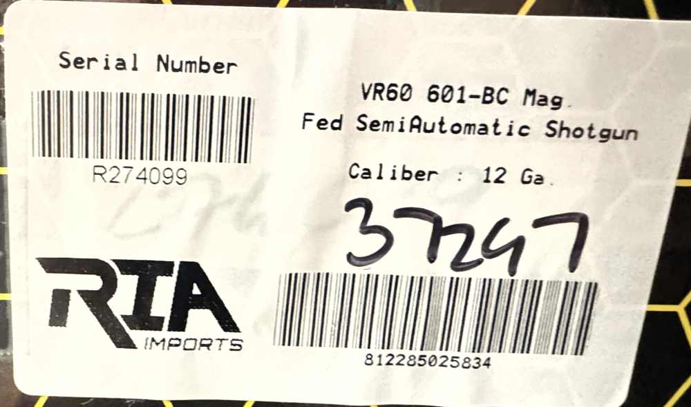 Factory New Rock Island Armory VR60 601-BC 12Ga Shotgun No Reserve!-img-8
