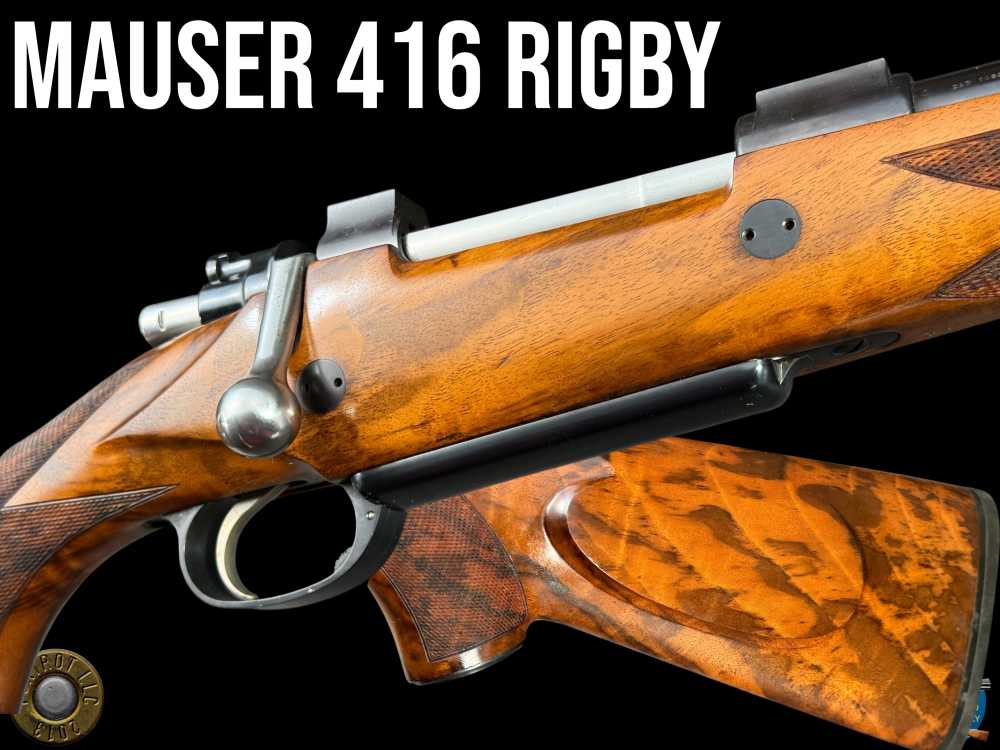 LIKE-NEW - MAUSER GERMANY - DOUBLE SQUARE BRIDGE MAGNUM 416 RIGBY-img-0
