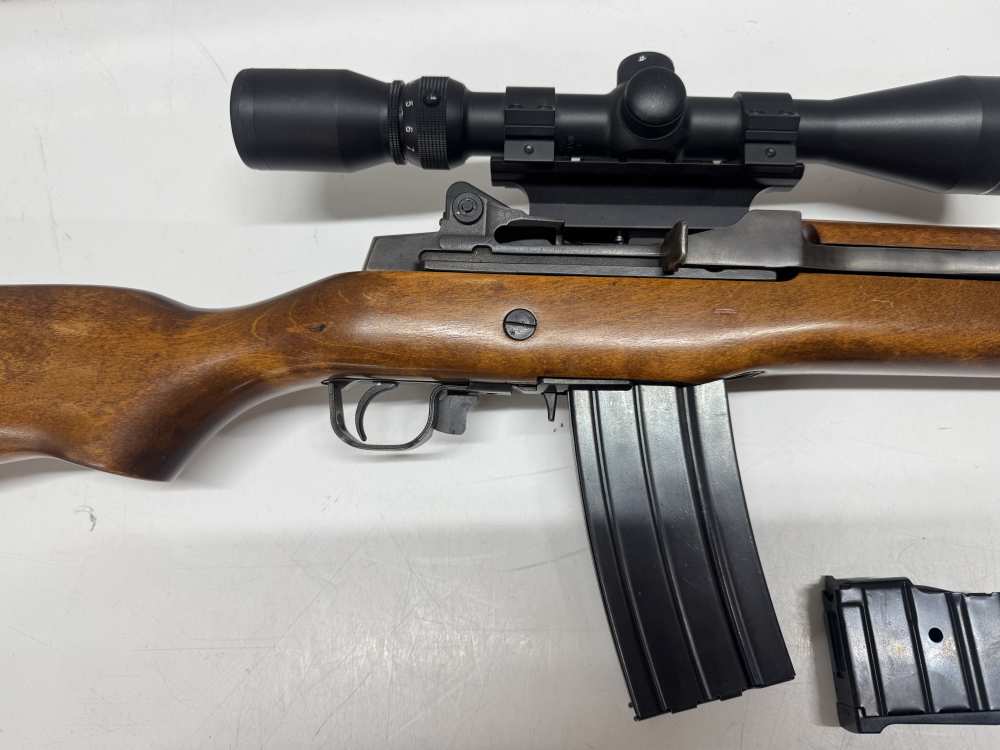 Ruger Mini-14 with Scope and 2 magazines -img-2