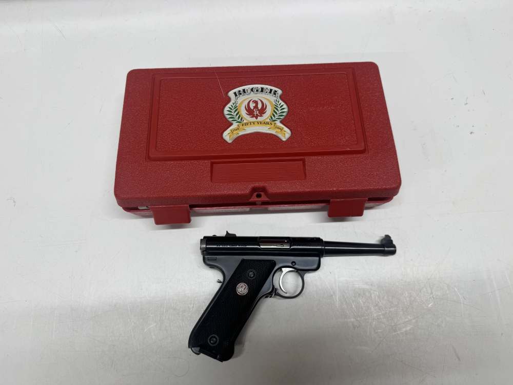 Ruger Mark II 50th Anniversary in Red Case-img-1