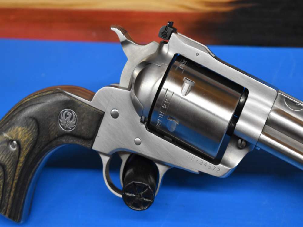 RUGER SUPER BLACKHAWK HUNTER 44 MAGNUM 7.5" BRL 6 ROUND SS/LAM WOOD GRIPS-img-12