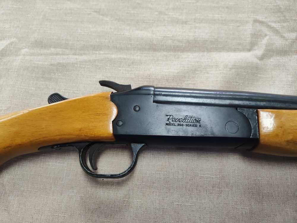 Revelation Model 350 Series K Single Shot Break Action 12ga 30" Barrel!-img-18
