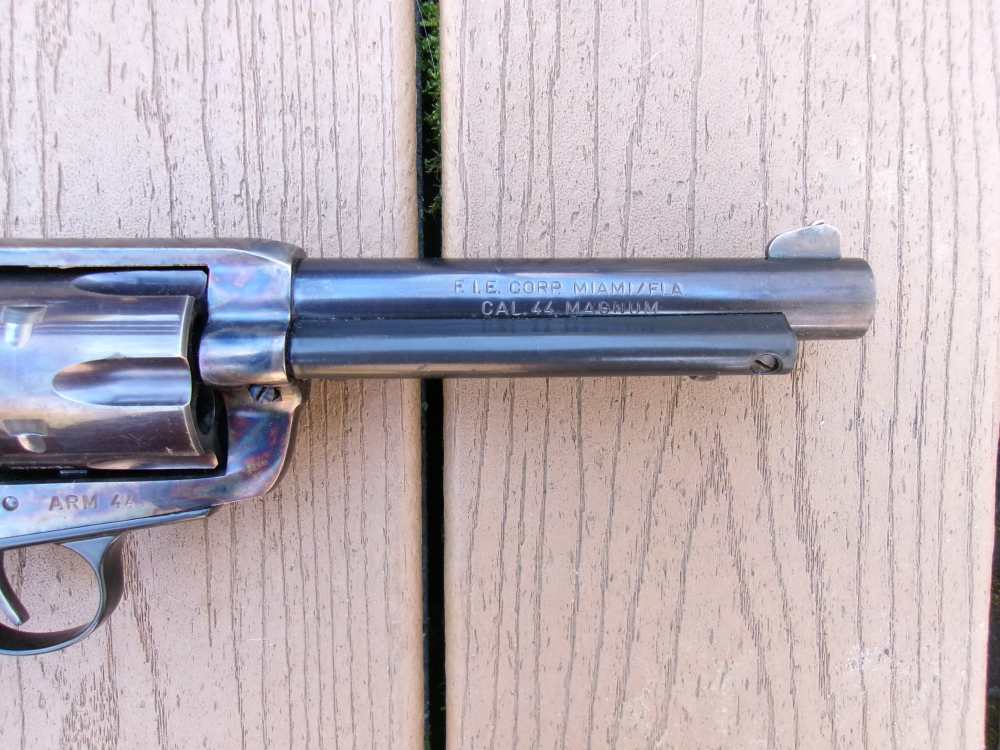 FIE Corp Arminius 44 Mag 5.5" Single Action German Revolver NICE SA $1START-img-5