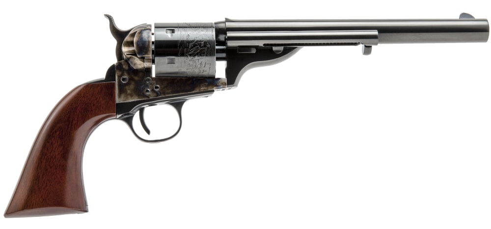 Cimarron Uberti 1872 Open Top Army Late Model 38 Spl / Colt 7 1/2" CA903-img-0