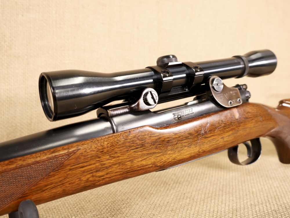 Winchester, Model 54, Bolt-Action Rifle, .22 Hornet, 5Rd, Bausch/Weaver -img-32