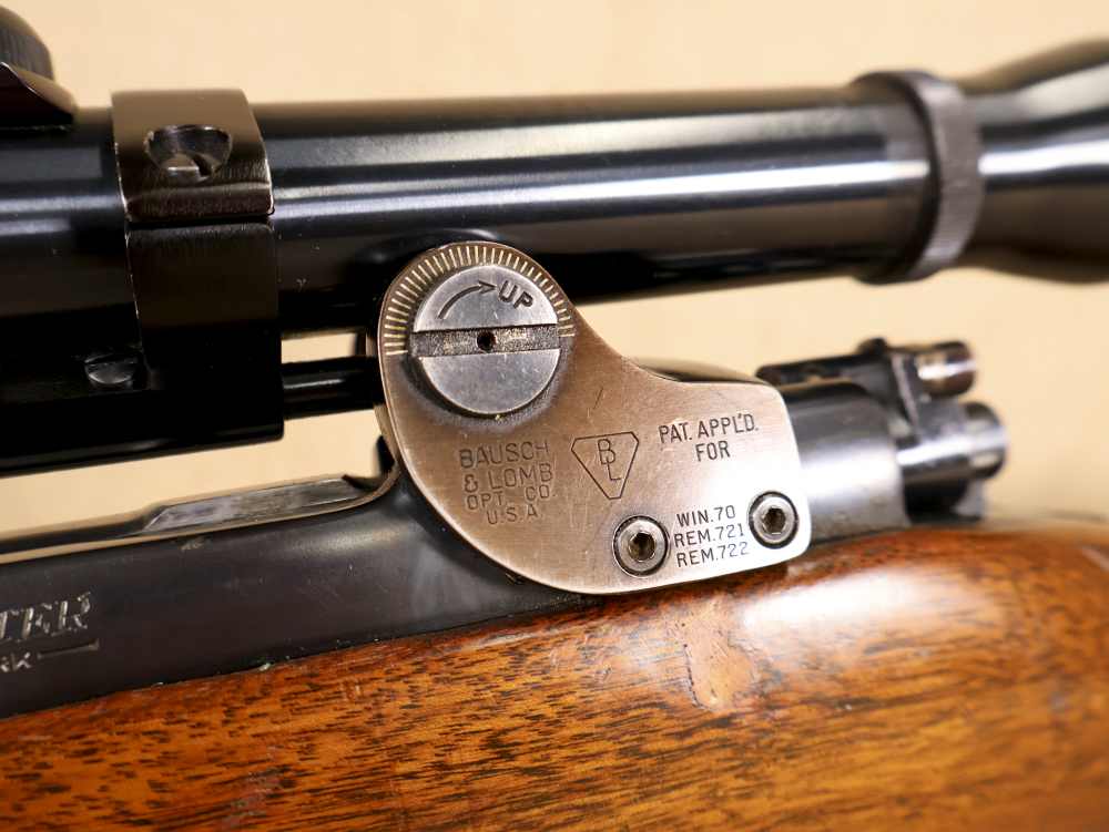 Winchester, Model 54, Bolt-Action Rifle, .22 Hornet, 5Rd, Bausch/Weaver -img-31
