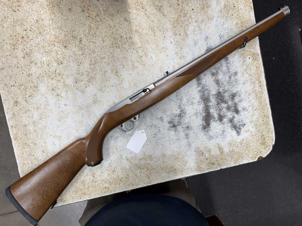 Ruger 10/22 International Stainless Steel Mannlicher 22LR Like New # 01131 -img-8