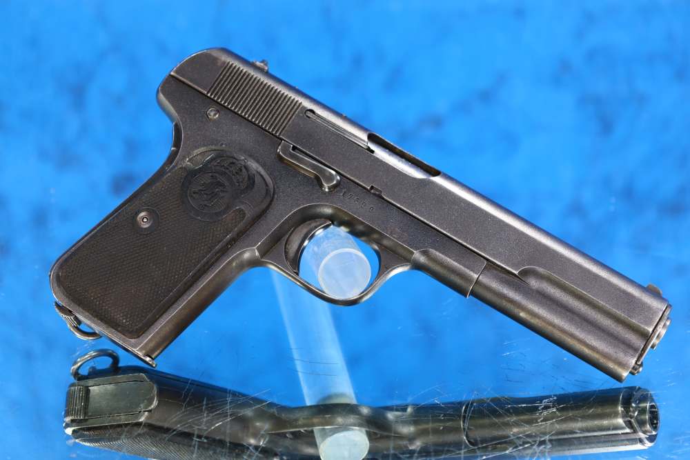 Husqvarna 1907 9mm Browning Long Swedish Military C&R Eligible With Holster-img-43